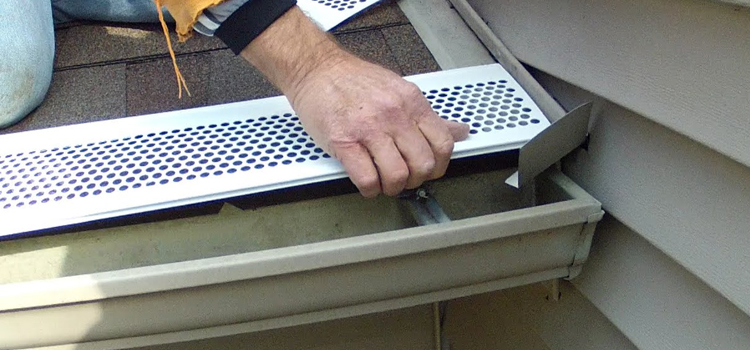 gutter guard installation